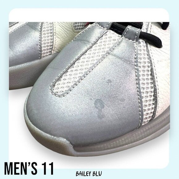 Adidas Posterize Trifecta White Reflective Basketball Shoe EG6875 Sz 11 - Picture 7 of 10